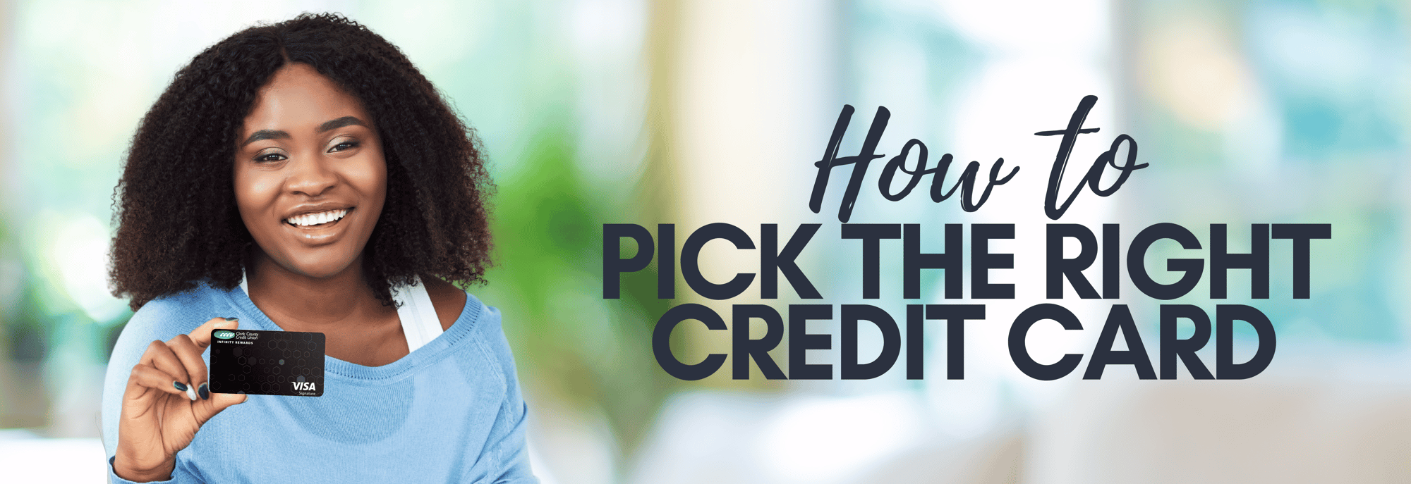 how to pick a credit card